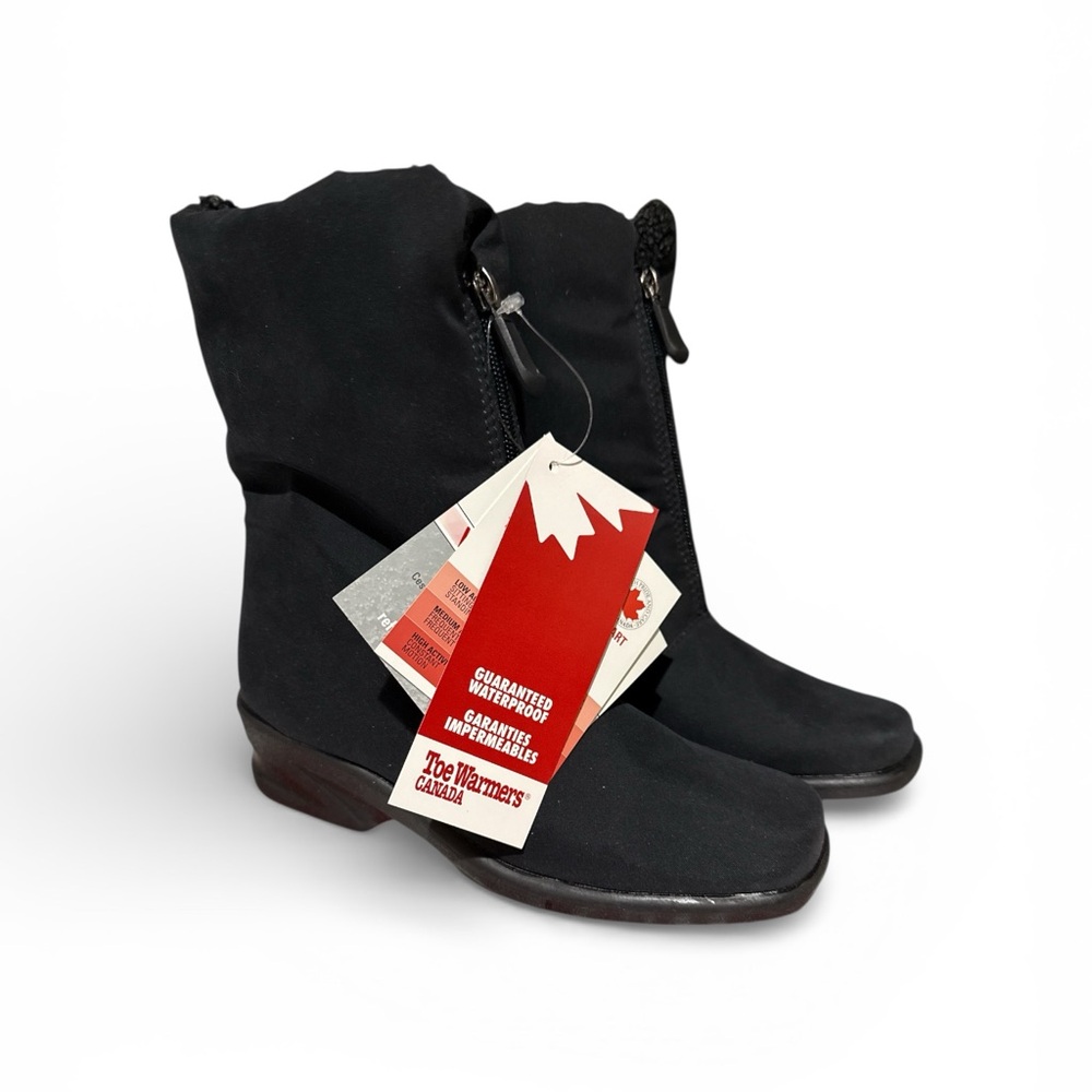 TOE WARMERS *NIB* Canadian Michelle Waterproof boot 6.5 Narrow